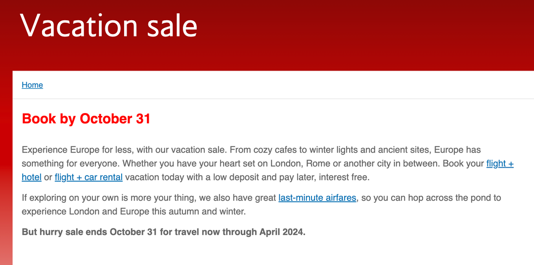 British Airways sale Flights to London from 585 The Points Guy